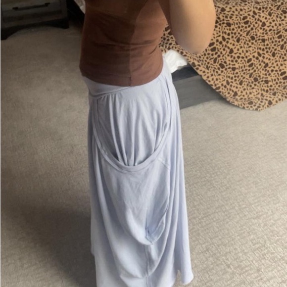 FREE PEOPLE SLUMBERS PANTS IN ROSE DUST LARGE NWT - Picture 8 of 10